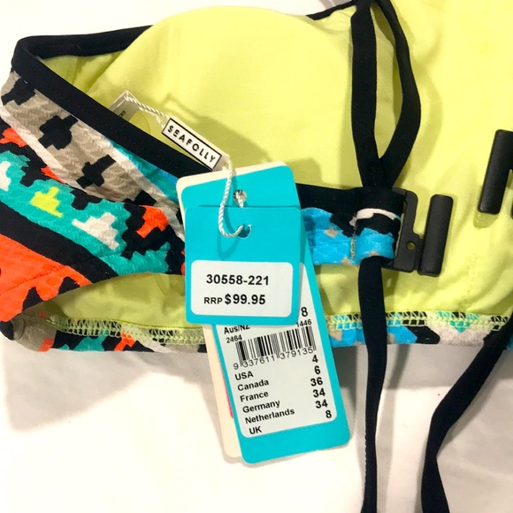 NWT Seafolly Kasbah High Neck Tank Top 8 - Picture 10 of 16